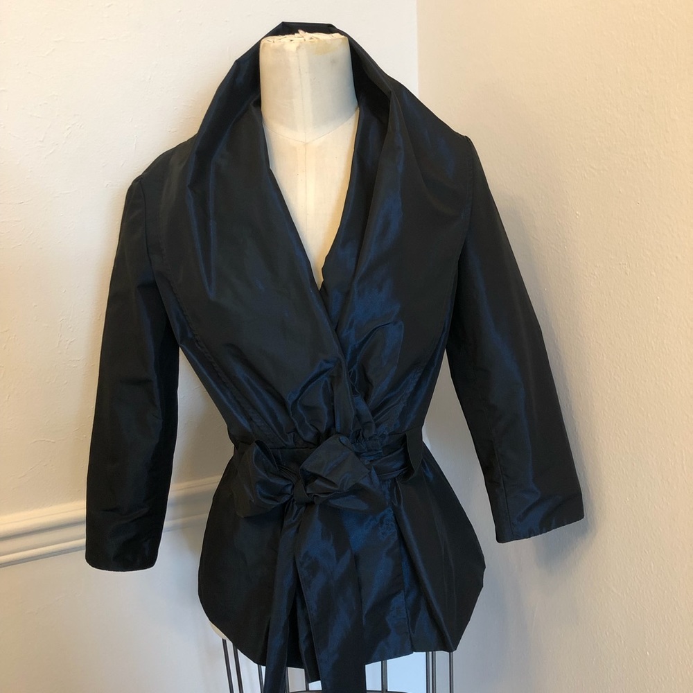 Dark blue Night rain blazer